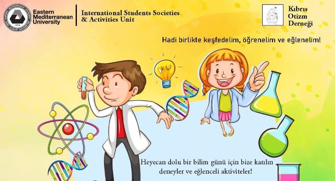 Otizm spektrumundaki çocuklar için “bilim atölyesi”