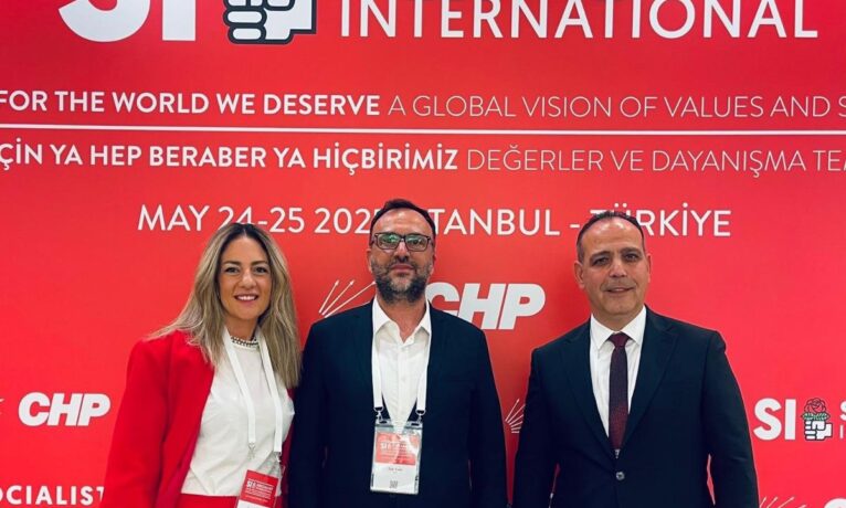 TDP, Sosyalist Enternasyonel’de: Her platformda Kıbrıs Türk toplumunun sesi olacağız