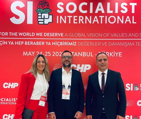 TDP, Sosyalist Enternasyonel’de: Her platformda Kıbrıs Türk toplumunun sesi olacağız