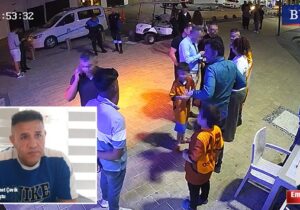 ÇOCUKLARIN ÖNÜNDE YAKA PAÇA!