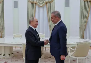 Hakan Fidan, Putin ile görüştü