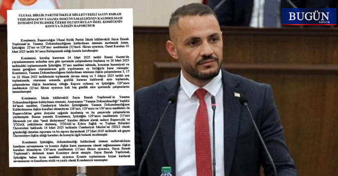 Komite raporu yayımlandı: UBP, Yeşilırmak’ı yargıdan korudu!