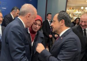 Hristodulidis Erdoğan ile görüştü