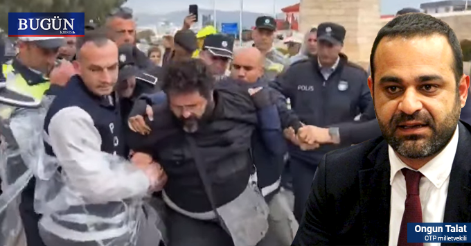 Talat: “Erdoğan burada diye Anayasal haklar gasp ediliyor, polis yine hukuksuz”
