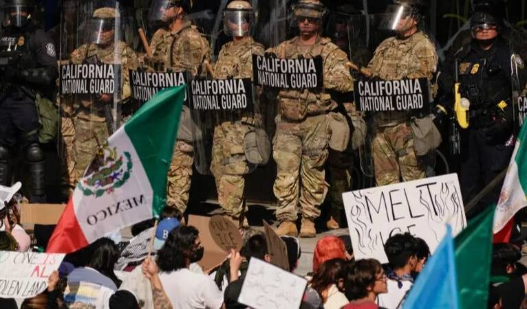 Los Angeles’taki eylemler: Trump iki bin ek Ulusal Muhafız ve 700 deniz piyadesi gönderiyor