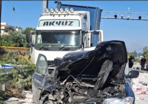 Girne’deki kazada tır sürücüsü tutuklandı
