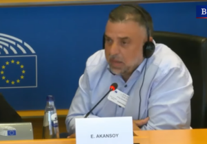 Akansoy, Avrupa Parlamentosu’nda konuştu: “Savaş suçlarının failleri hala aramızda”