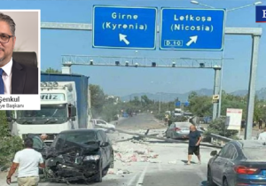 Girne’deki TIR kazasında 5 kişi yaralandı | Şenkul’dan uyarı: “Faciadan dönüldü, önlem alınmalı”