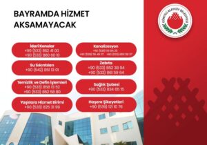 Gönyeli-Alayköy Belediyesi bayrama hazır: “24 saat görev başındayız”
