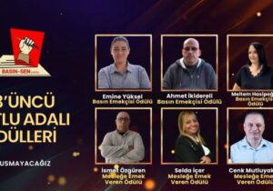 23’üncü Kutlu Adalı Basın Ödülleri sahiplerini buldu: Emine Yüksel’e “Basın Emekçisi Ödülü”