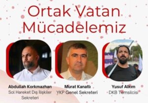“Ortak Vatan Mücadelemiz” paneli bu akşam KTOEÖS’te yapılıyor