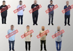 Kırmızı bültenle ve ulusal seviyede aranan 9 kişi Türkiye’ye getirildi