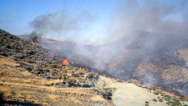 Baf’taki yangın kontrol altında: Ekipler olası yeniden alevlenmelere karşı bölgede