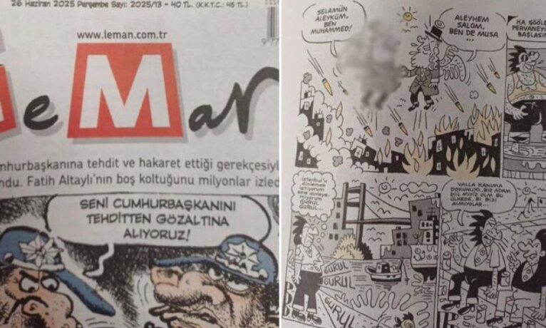 Leman’a soruşturma, gözaltılar, saldırılar ve korkunç sloganlar!