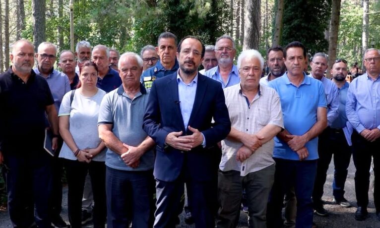 Hristodulidis’ten halka özür ve destek paketi: Limasol yangınları için 12 acil önlem açıklandı