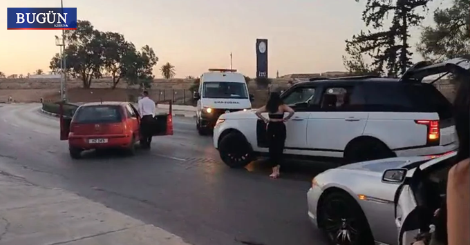 Mağusa’da düğün konvoyu yaptıkları gerekçesiyle ambulansı engelleyen sürücülere ceza yağdı
