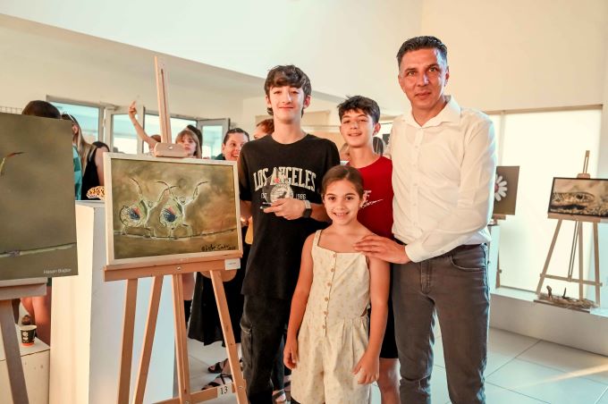 Gönyeli’de “Doğanın İmzası” sergisi açıldı
