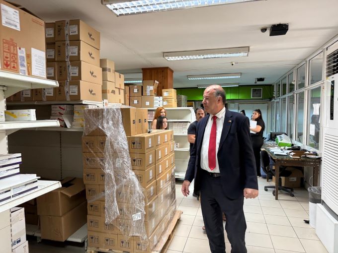 Dinçyürek duyurdu: “İlaç stoklarımız yeterli seviyede”