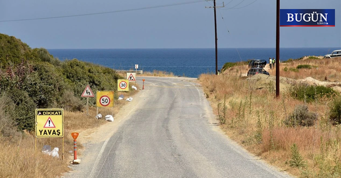Geçitköy–Kayalar yolunda çalışma başladı: Sürücülere dikkatli olun çağrısı