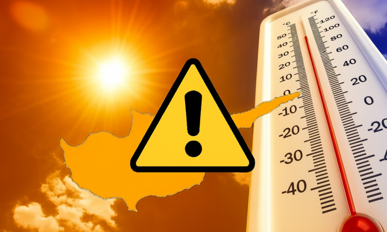 Hafta sonu kavurucu sıcaklar: Lefkoşa 43 derece, Güney’den turuncu uyarı