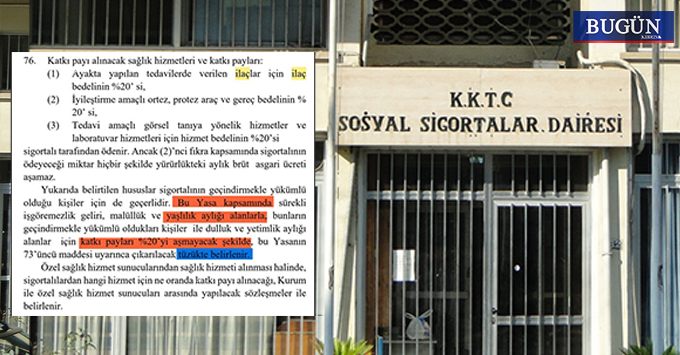 “UBP Hükümeti sigorta emeklisinden yasa dışı ilaç parası alıyor”