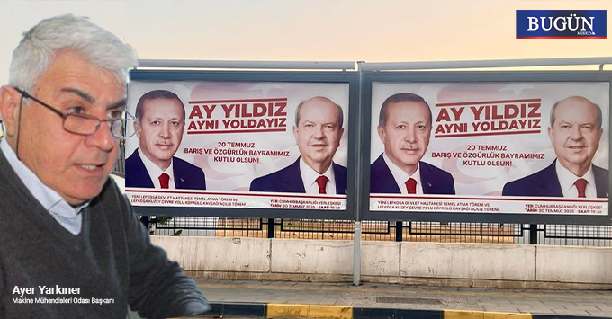 Yarkıner: “Bu afiş, biat ve mutlak itaatin resmidir”