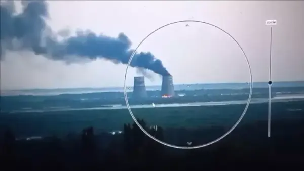 UAEA duyurdu: Ukrayna Zaporijya’da nükleer santrali vuruldu!