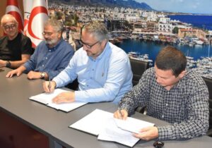 Girne’ye 100 milyon TL’lik kültür yatırımı: Erbil Arkın Kültür Merkezi’nin protokolü imzalandı