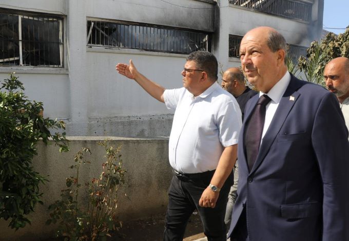 Berova: “Yangın çıkan bölümde imha edilecek mallar vardı”