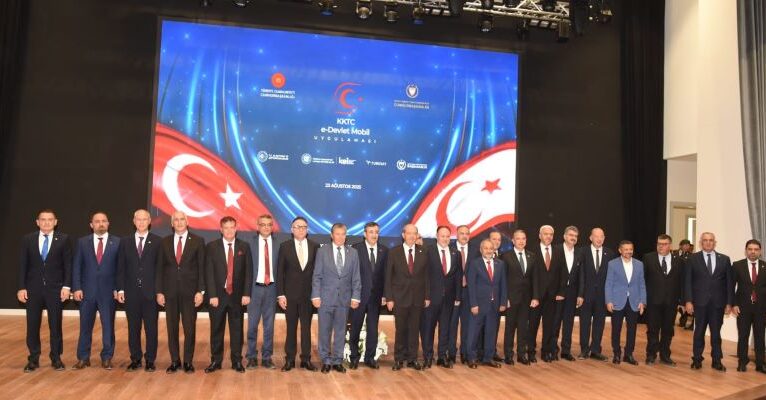 KKTC’de E-Devlet Mobil Uygulaması lansmanı yapıldı