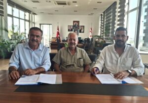 Mağusa’da Sakarya Mahallesi’ne kanalizasyon hattı için sözleşme imzalandı