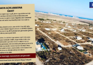 Hak sahipleri inisiyatif kurdu, mücadeleyi büyütüyor: “Altyapı bir lütuf değil, görevdir!”