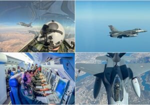 Türk jetleri Kıbrıs’ın güneyinde eğitim uçuşu yaptı