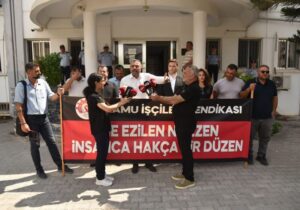 Kamu-İş’ten Maliye Bakanlığı önünde eylem: Kıdem tazminatlarını ödeyin!