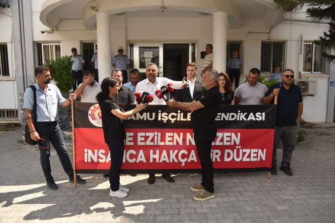 Kamu-İş’ten Maliye Bakanlığı önünde eylem: Kıdem tazminatlarını ödeyin!