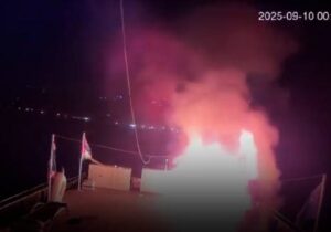 Küresel Sumud Filosu’na yeni bir İHA saldırısı daha düzenlendi