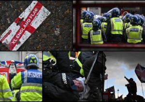 Londra’daki aşırı sağcıların eyleminde 26 polis yaralandı