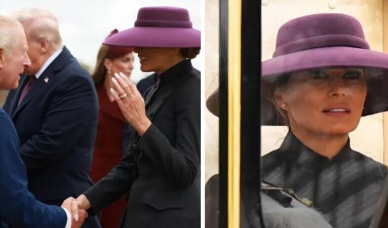 İngiliz Kraliyet törenine Melania Trump’ın tarzı damgasını vurdu