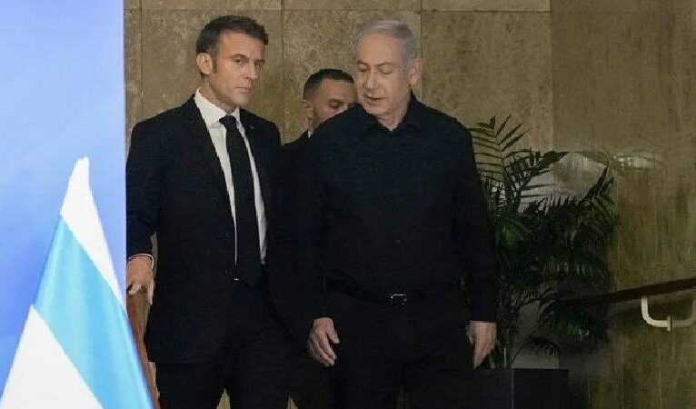 Macron, İsrail hükümetini hedef aldı: “İsrail’in imajını yerle bir ettiniz”