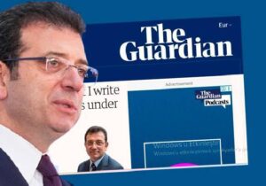 İmamoğlu Guardian’a yazdı: “Demokrasimiz ciddi tehdit altında”
