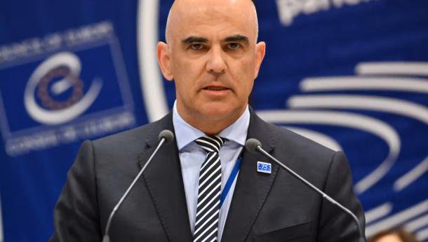 Avrupa Konseyi Genel Sekreteri Alain Berset Kıbrıs’ta