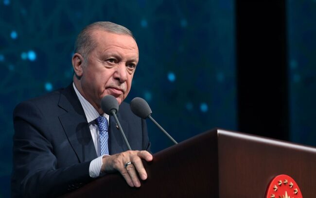 Erdoğan: “Netanyahu denilen kafirin kıyımına asla seyirci kalamayız”