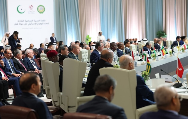 Doha’daki zirvede ortak sonuç bildirisi yayımlandı: İsrail’in saldırısı tüm bölgeye tehdittir
