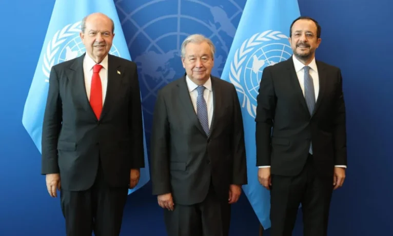 Guterres’ten ‘Crans Montana’ vurgusu: Tatar agresif, Hristodulidis yapıcı