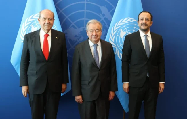 Guterres’ten ‘Crans Montana’ vurgusu: Tatar agresif, Hristodulidis yapıcı