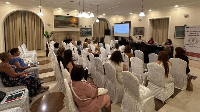 Girne’de kadın kooperatifleri için gelişim alanları tartışıldı