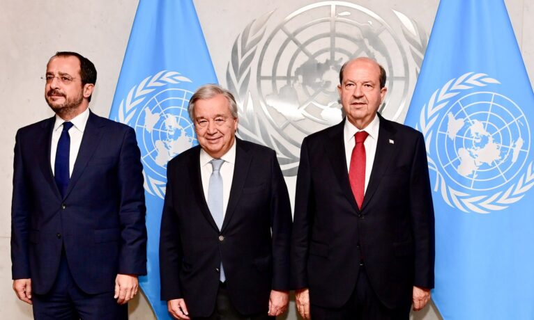 Bugün New York’ta kritik üçlü görüşme: Guterres – Hristodulidis – Tatar