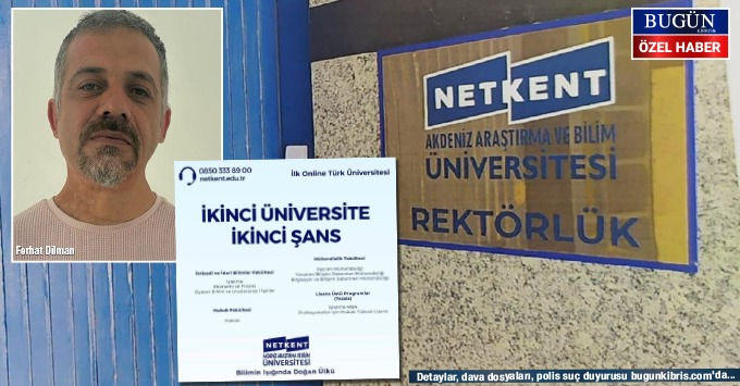 Netkent Skandalı: “Dört yıl hukuk okudum, diplomam yok”