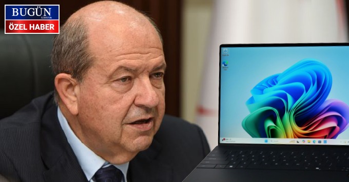 Muhtarlara laptop, Tatar’a kampanya desteği