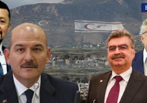 Süleyman Soylu ve arkadaşları Ersin Tatar için adada